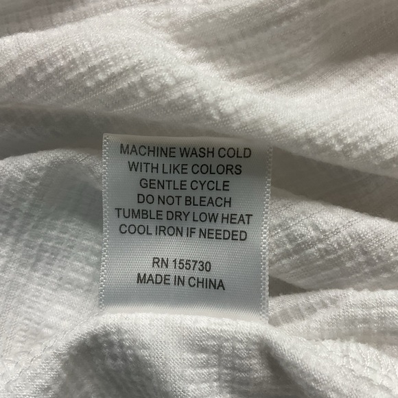 Jane and Delancey White Women's pullover Top L - Picture 6 of 10